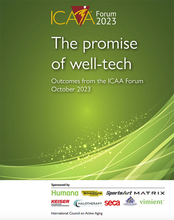 ICAA Forum October 2023: The promise of well-tech